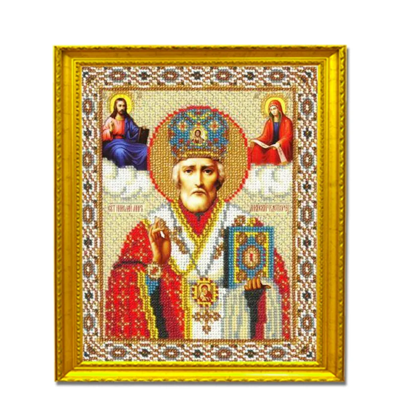 

5d Diy Diamond Mosaic True Guru Diamond Embroidery Rhinestone Diamond Drawing Cross Stitch Religious Idol custom photo