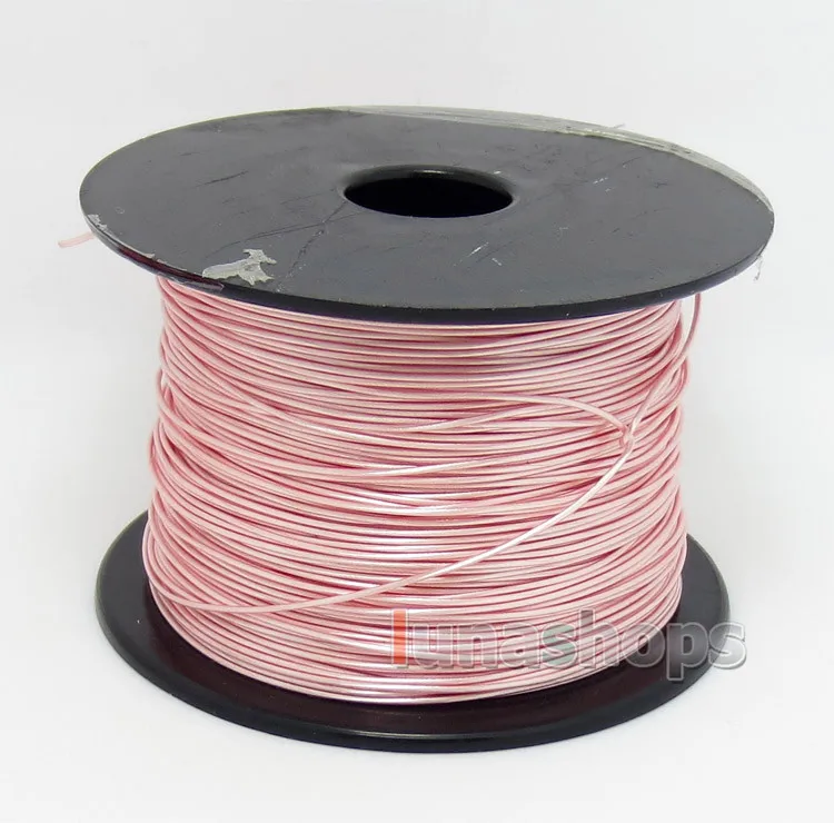 LN004491 Pink 100m 32AWG Acrolink Silver Plated