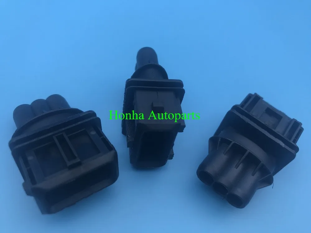 10 Set/Lotto Tyco/Amp 3 Spille/Modo Junior Power Timer (Jpt) Mappa Sensore Connettore Del Sensore Di Alloggiamento Del Connettore Automotive Con Stiva