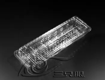 

100pcs transparent blister box/food container / cake box / moon cake box / bread container/ food packaging- free shipping