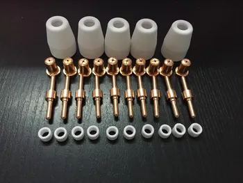 

Free shipping PT31 LG40 Plasma Cutting Cutter Consumables Extended TIP Nozzles 30pcs