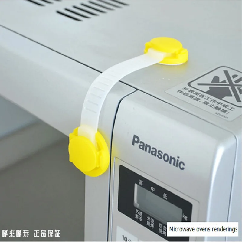 10pcs Child Safty Lock For Cabinets Children Kid Protection Sliding Window Door Cabinet Baby Angle Locks Sliding Drawers Plastic