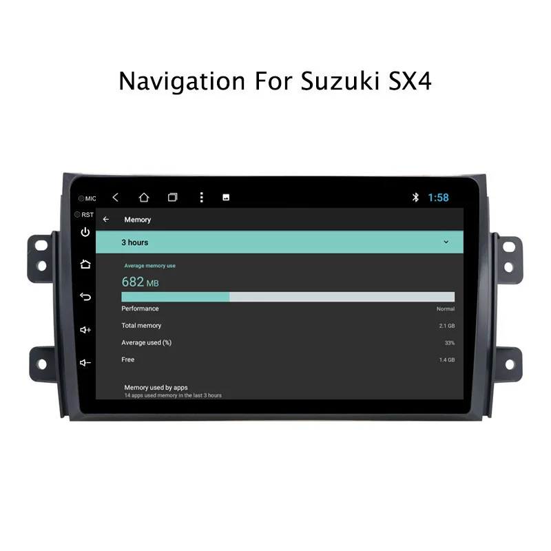 Flash Deal NAVITOPIA 9inch 2G RAM 32G ROM Android 8.1 Car DVD Multimedia GPS Navigation for Suzuki SX4 2006 2007 2008 2009 2010 2011 8 Flash Deal NAVITOPIA 9inch 2G RAM 32G ROM Android 8.1 Car DVD Multimedia GPS Navigation for Suzuki SX4 2006 2007 2008 2009 2010 2011 8