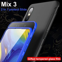 Для Xiaomi mi x 3 Чехол mi x3 2 в 1 случаях слайд ударопрочный матовый жесткая задняя панель из поликарбоната mi x 3 чехол для телефона mi x3 двойная защита