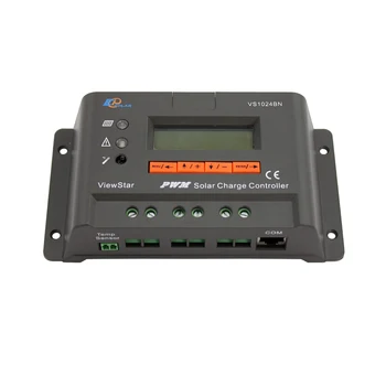 

10A View Star VS1024BN 12V 24V Auto EP PWM Solar Charge Controller LCD Display