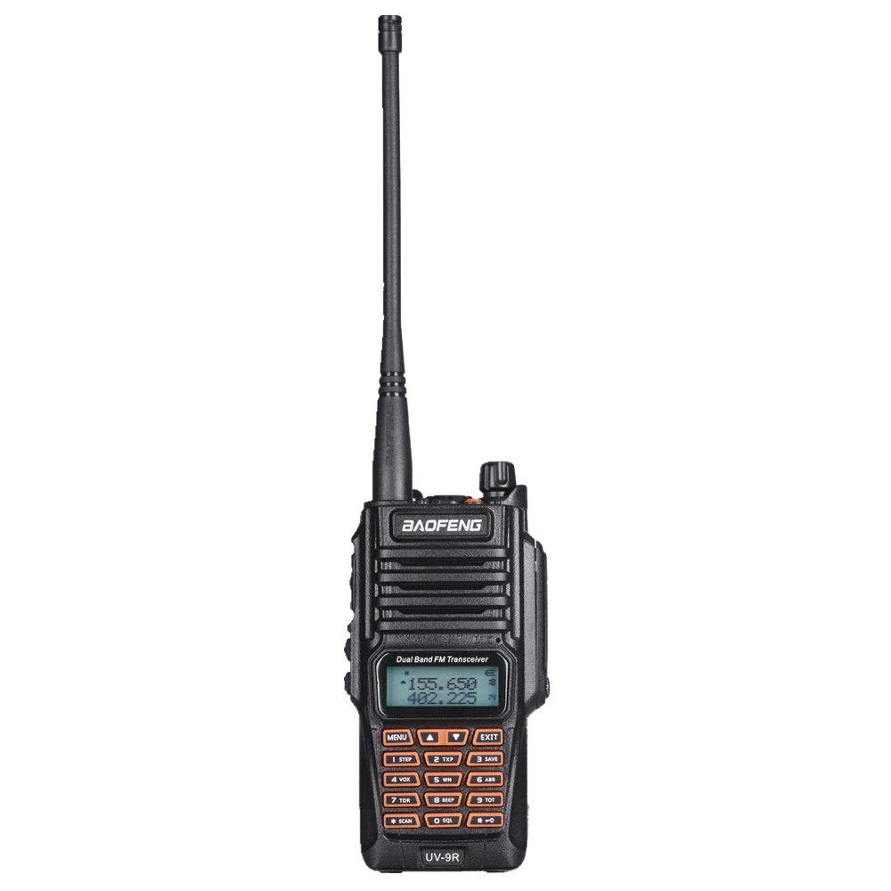 Baofeng UV-9R IP67 8 Вт Long Range Walkie Talkie 10 км любительского радио Dual Band UV9R Портативный CB коммуникатор радио Водонепроницаемая рация - Цвет: 1pc