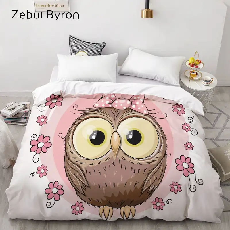 owl comforter baby