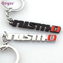 CEYES авто-Стайлинг брелоки Эмблема для автостайлинга чехол для Nissan Nismo Tiida Teana Skyline Juke X-Trail Almera брелок