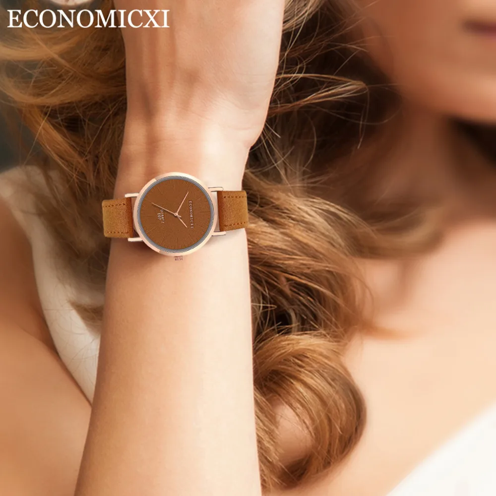 Dress Casual Men Women Watch Womens Retro Design Leather Band Analog Alloy Quartz Wrist Watch Relogio Feminino Ladies Clock Dress Casual Men Women Watch Womens Retro Design Leather Band Analog Alloy Quartz Wrist Watch Relogio Feminino Ladies Clock