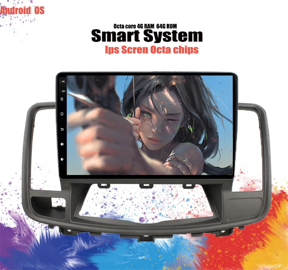 Sale HD LTE Android 9.1 4G RAM Car DVD Player GPS Wifi Radio BT DVR TV OBD For Nissan Teana j32 2008 2009 2010 2011 12 2013 Head Unit 5