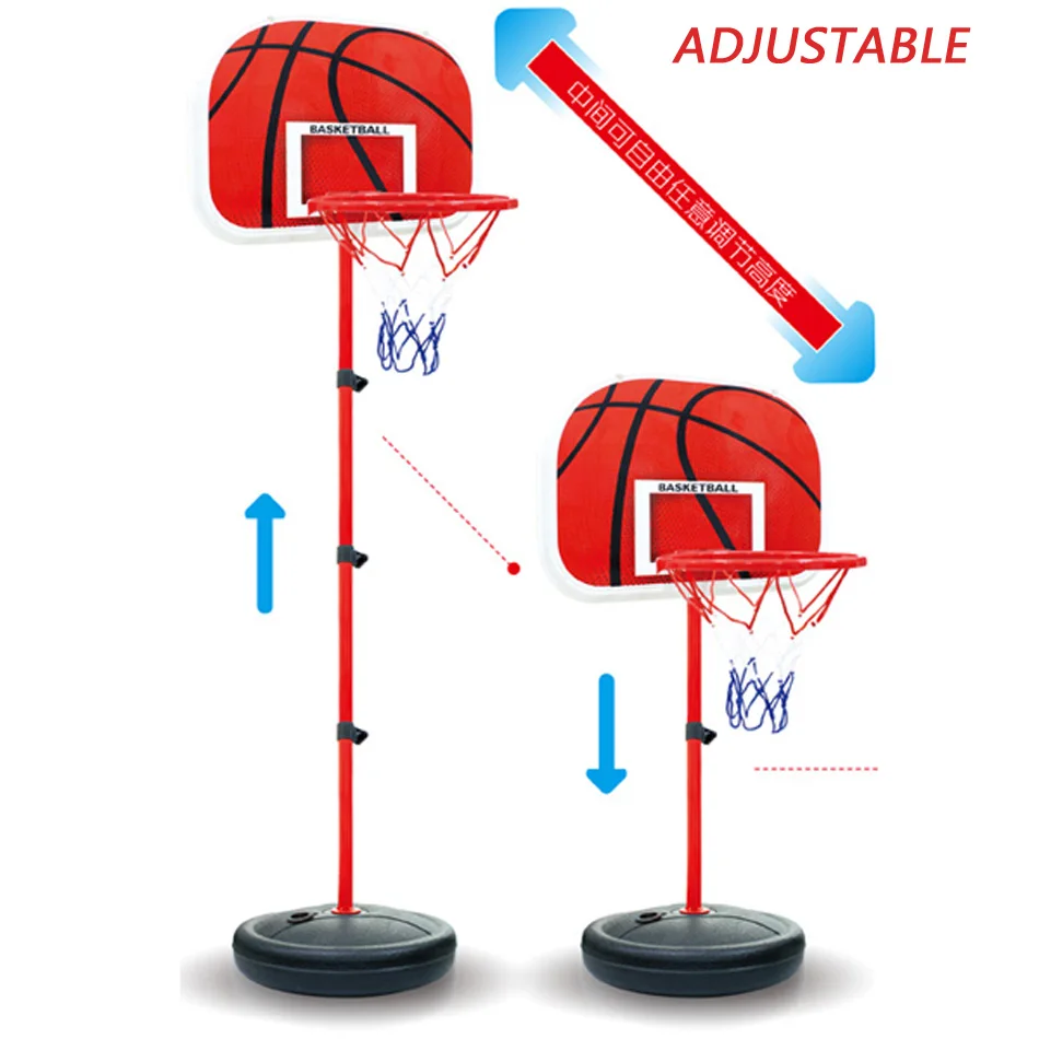 Регулируемый Детские игрушки Баскетбол обруч Крытый Открытый Basquete Tabela игровой деятельности Портативный Баскетбол щит