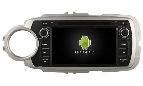 WITSON Android 9,1 автомобильный DVD проигрыватель приборной панели для TOYOTA YARIS 2012-2013 емкость 1024*600 экран/1080 P HD видео/WiFi модуль