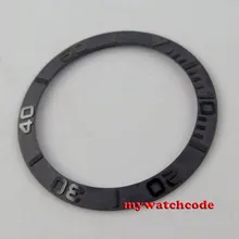 39,8 мм матовый черный керамический ободок вставка для 43 мм Мужские часы B33