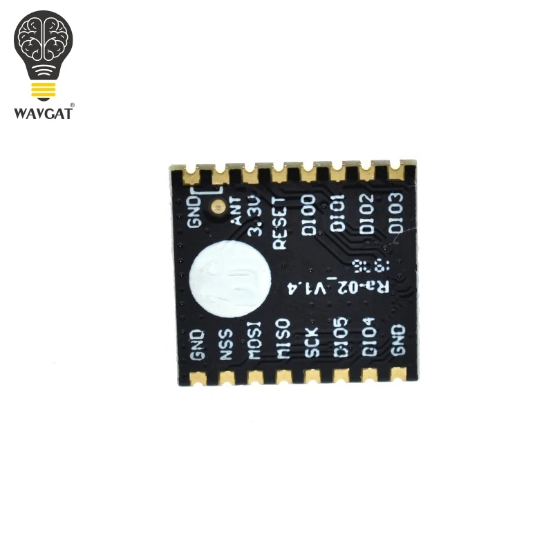 WAVGAT Ra-02 LoRa SX1278 433 м 10 км беспроводной модуль передачи спектра IPEX Разъем DIY комплект для SPI GPIO интерфейс