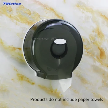 

275x110x275mm Toilet paper towel box plastic toilet paper towel rack water proof hollow roll paper rack for transparent Black