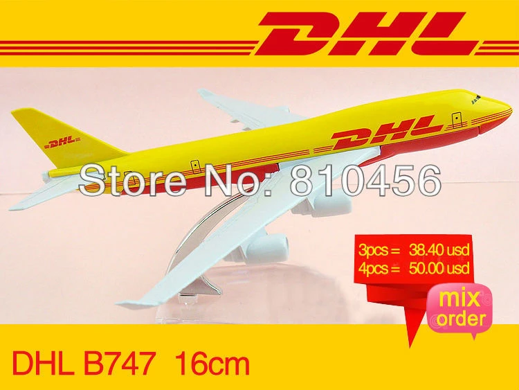 Download Free Shipping Dhl B747 16cm Metal Airplane Models Airplane Model Model Plane Plane Mockup Plane Stick Plane Surfaceplane Chess Aliexpress