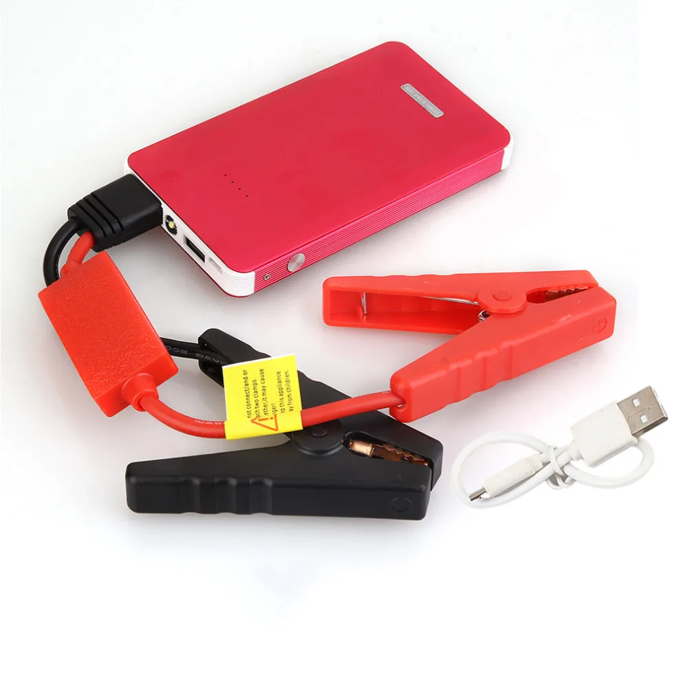 Multifunction 30000mAh Car Jump Starter Mini Emergency Charger Battery Booster Power Bank Jump Starter for Car Phone Colorful