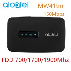 Alcatel MW41 4G LTE cat4 WiFi маршрутизатор ФЗД LTE B2/4/12 150 Мбит/с подходит для использования в соединенных штаты MW41tm