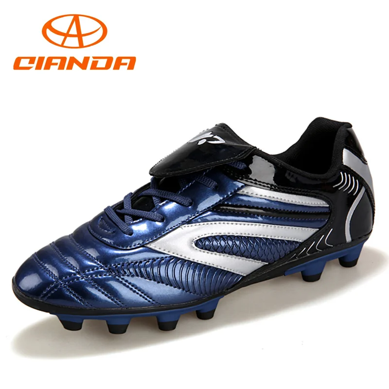 

QIANDA Professional Breathable AG Turf Football Shoes Wear Long Spike Training Cleats Outdoor Soccer Boots Women & Men Sneakers