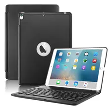 For New iPad Pro 10.5 Keyboard Case, Wireless Bluetooth Keyboard Smart Cover for iPad Pro 10.5 inch 7 Colors Backlit Stand Case For New iPad Pro 10.5 Keyboard Case, Wireless Bluetooth Keyboard Smart Cover for iPad Pro 10.5 inch 7 Colors Backlit Stand Case