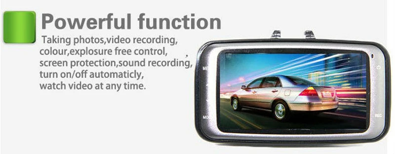 6 Novatak 96220 Car DVR Camera Black Box Video Recorder