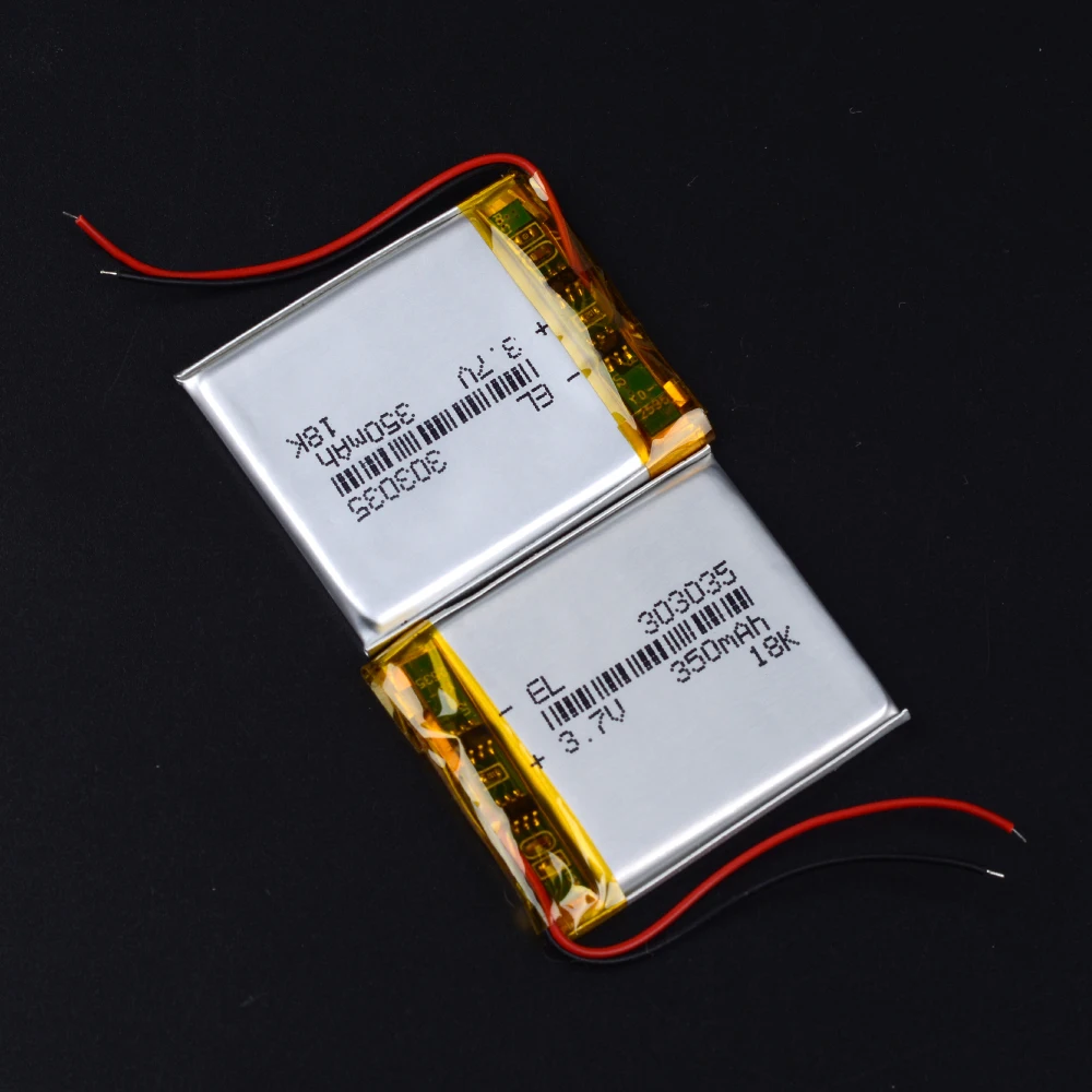 3 7 V 350mAh 303035 Li Po батарея Lipo ячейки литий полимерный ионный аккумулятор для MP3 MP4