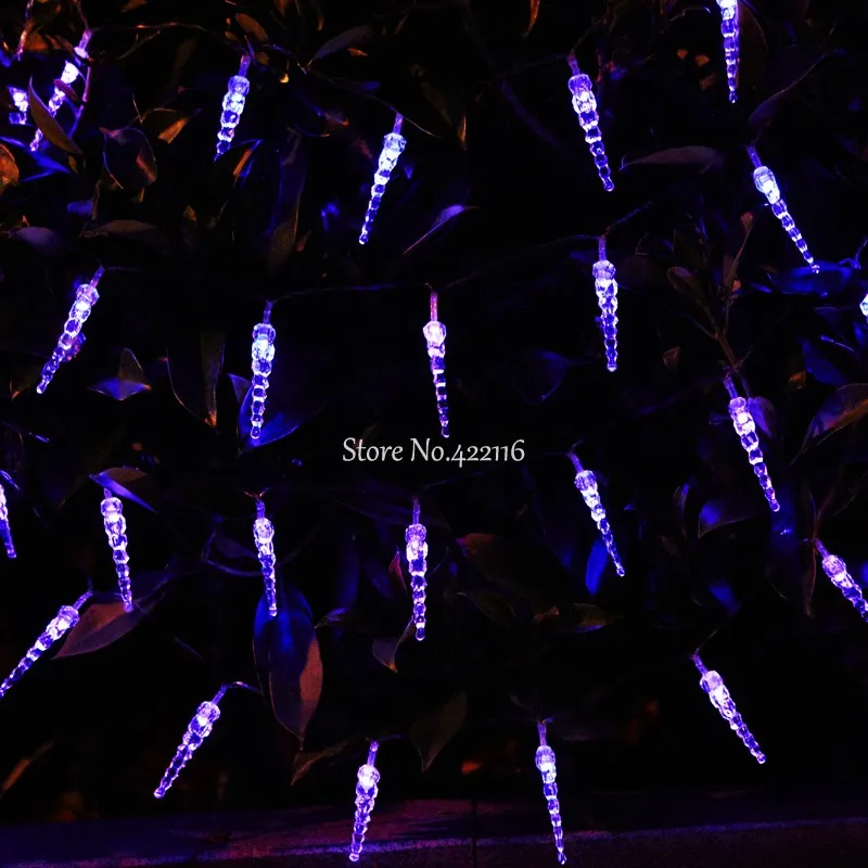 СВЕТОДИОДНАЯ Гирлянда в виде сосулек 10 м 20 30 50 м|icicle led|holiday lightsled string fairy |