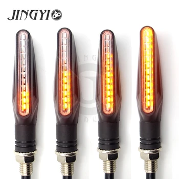 

LED motorcycle cover turn signals Lights water flowing For honda CB600F XR 250 VFR 800 GOLDWING 1800 X ADV CBR 954 #ED3178