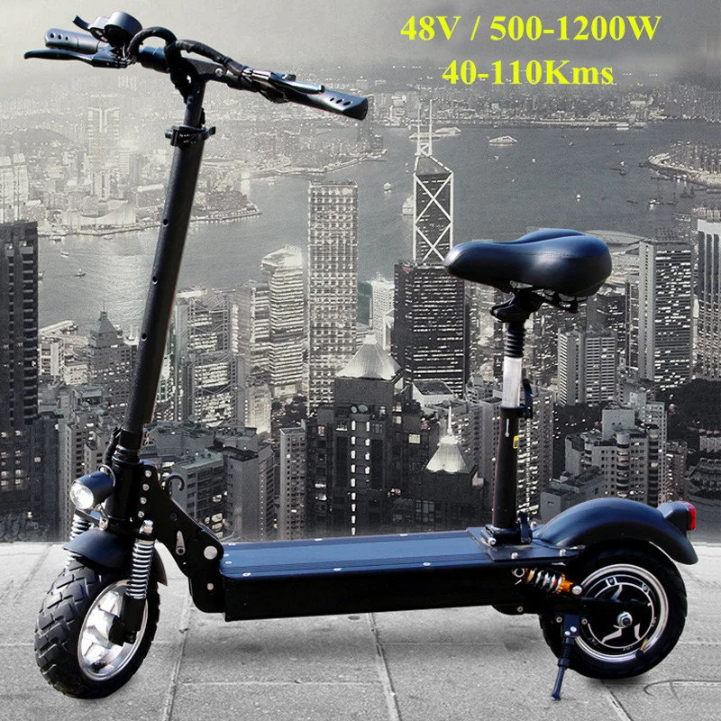 kick scooter with seat