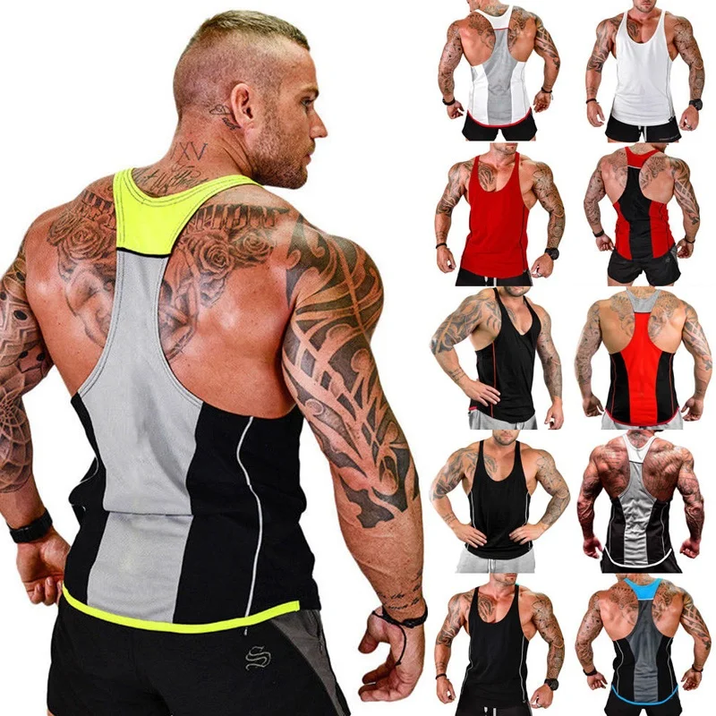 

ZOGAA Gym Men Bodybuilding Tank Top Muscle Stringer Athletic Fitness Shirt Clothes Men Cotton Hot Top Clothing Summer Hot Sale