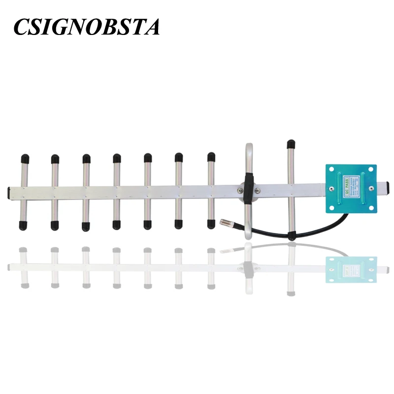 С высоким коэффициентом усиления 13dBi 9 блок 806-960 MHz внешняя наружная антенна Yagi F Разъем для мобильного телефона усилитель сигнала GSM направление антенны