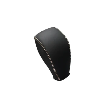 

Genuine Leather gear knob cover For Land Rover Freelander 2 2013 car cover on the gear shift knob gear stick case ppc cpr pen