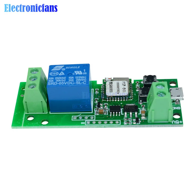 Беспроводной смарт переключатель Sonoff с поддержкой Wi Fi 5 В 433 МГц|relay module|dc dc 5vmodule 5v |