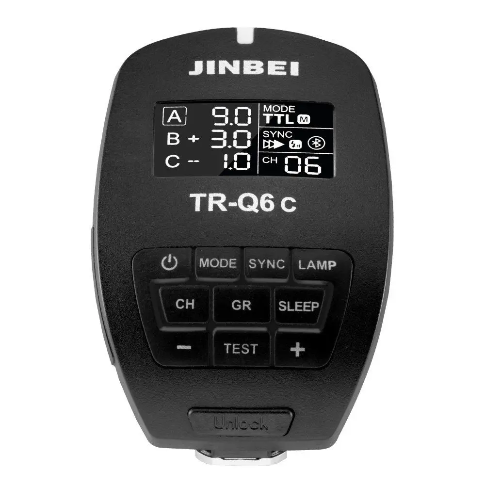 Jinbei TR-Q6 для Canon 2,4 ГГц ttl Bluetooth вспышка триггер для HD-610 Mars-3 MSN