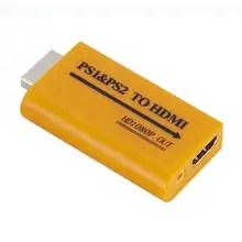 Портативный PS1/PS2 USB к конвертеру HDMI проектор полном цифровом HDMI формате 1080 P аналоговые аудио и видео выходной адаптер