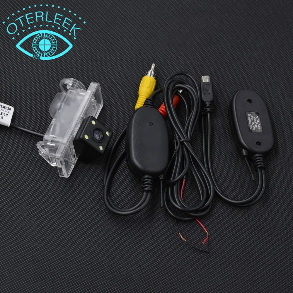 

2.4G Wireless Car Backup Camera RCA Video Transmitter & Receiver for Benz Viano Vito Sprinter 4 led night vision rearview camera