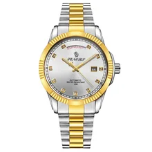Automatic Watch Men's Mechanical Watches 30M Waterproof Wristwatches Military Sapphire Crystal Mens Clock erkek kol saati top sales silver steampunk skeleton automatic mechanical pocket watch with chain erkek kol saati watches men unisex gifts clock