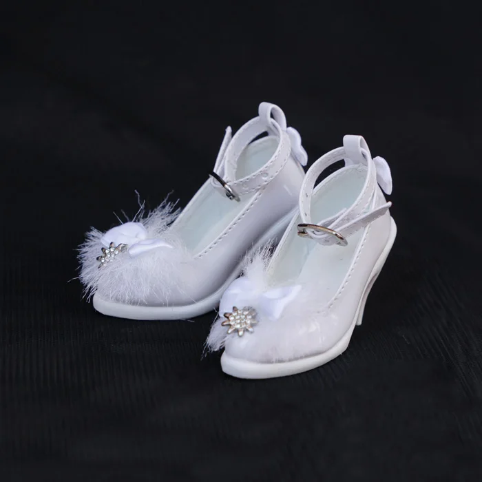 D01-P167 детская игрушка ручной работы 1/3 1/4 аксессуары для куклы BJD/SD кукла перо туфли