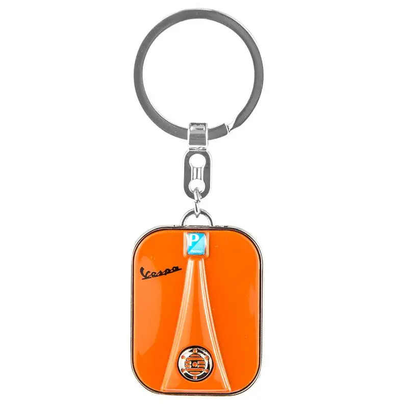 Motorcycle Key Chain Key Rings For VESPA LX Sprint Primavera GTS300 Keyring llavero Vespa Porte Clef Moto Keychain Sleutelhanger - Color Name: D