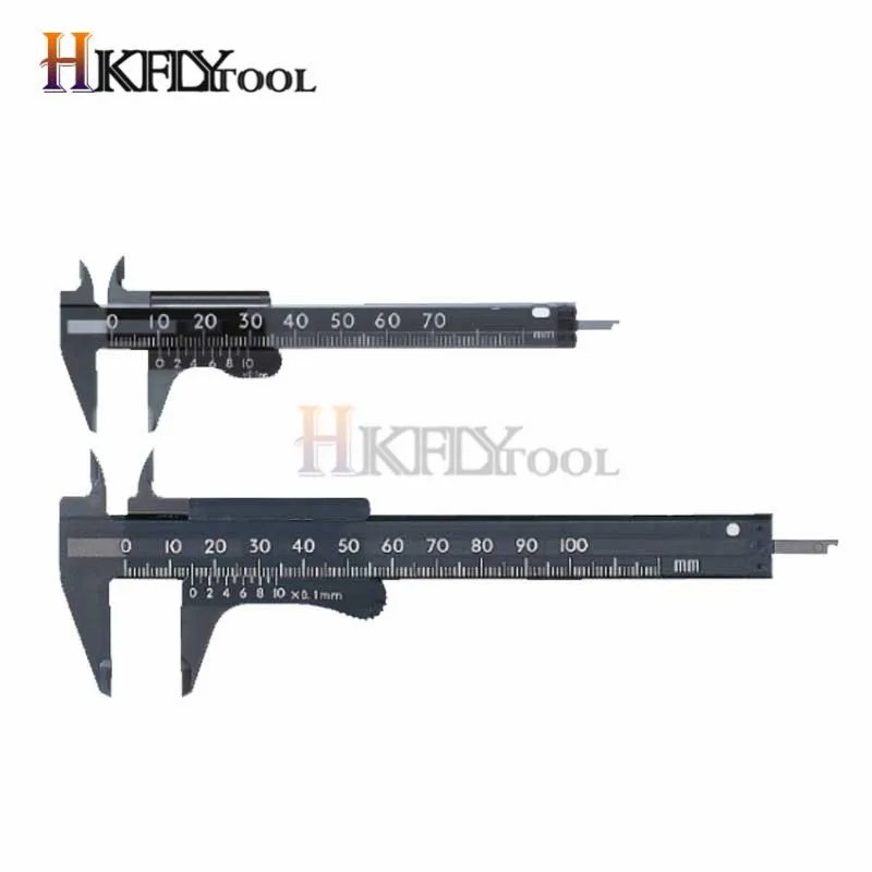 Штангенциркуль Vernier с розничной сумкой 0-70 мм 0-100 мм мини-штангенциркуль коллекционные Измерительный Инструмент Калибр Цифровые Студенческие каллиперы инструменты