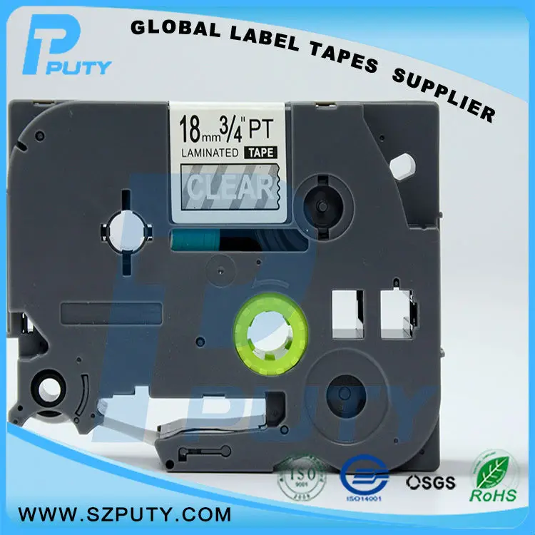 TZ2-145 White on Clear & 18mm
