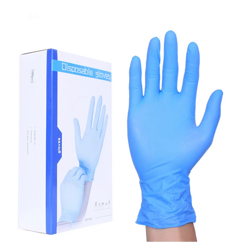 50pairs Tattoo Gloves Disposable Soft XS/S/M/L/XL Size Medical Nitrile Sterile Tattoo Gloves Tattoo Accessory dogbaby xs s m l xl