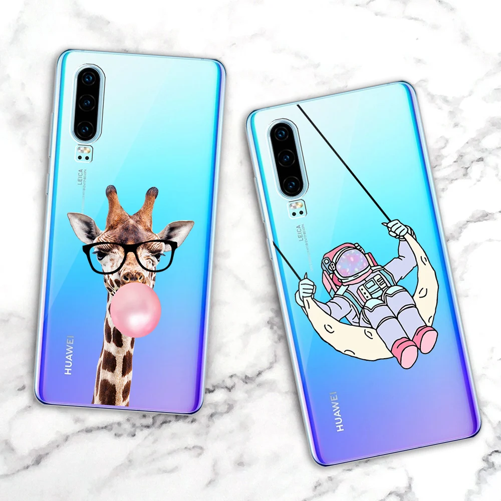 Cases For Huawei P30 Pro Lite Transparent Colorful Patterned Soft Phone Cases Cover For Huawei P30PRO P30Lite Cases For Huawei P30 Pro Lite Transparent Colorful Patterned Soft Phone Cases Cover For Huawei P30PRO P30Lite