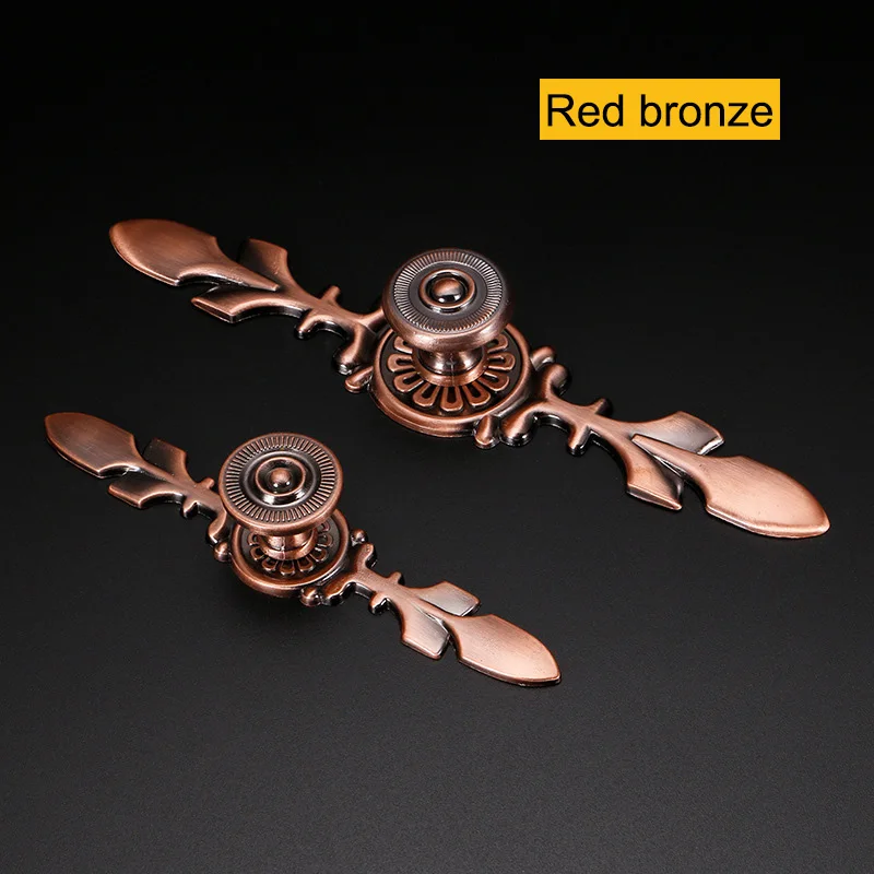 Vintage Style Leaves Shaped Drawer S Dresser Cabinet Cupboard Vintage Style Leaves Shaped Drawer S Dresser Cabinet Cupboard Wardrobe Pull Handles Door M25 In From Home Improvement On