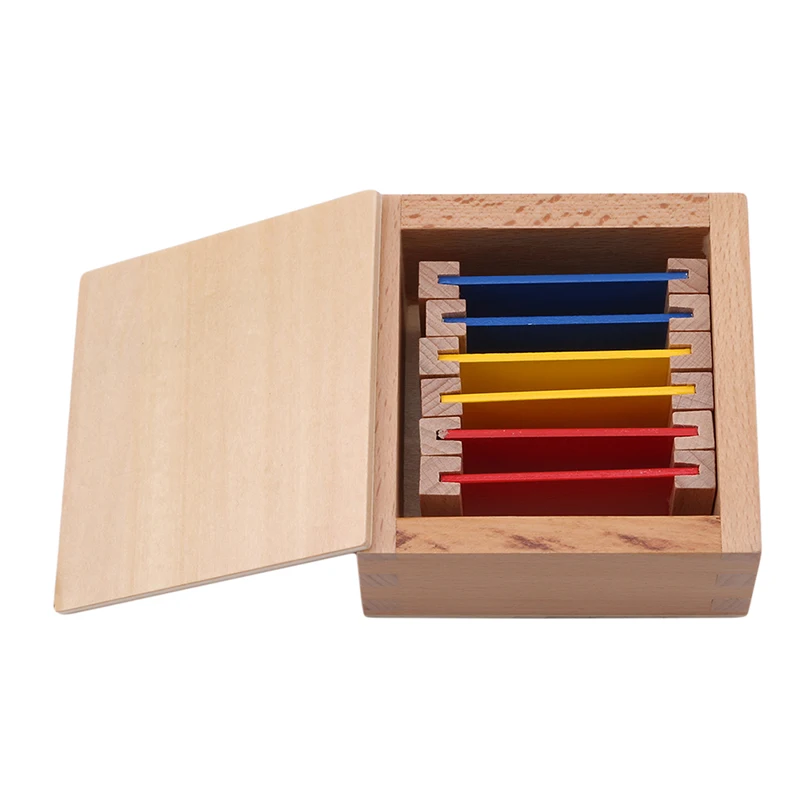 Новинка 2019 года детская игрушка Монтессори цвет древесины планшеты 3rd коробка раннего детства образование Дошкольное обучение малыш