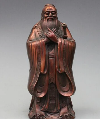 SUIRONG---502 + Китайская известная история Бронзовый мыслитель и просветитель Confucius Kong