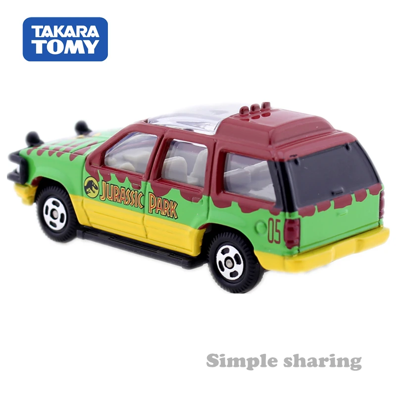 Tomica Dream 141 Jurassic World Tour SUV Takara Tomy, автомобильные моторы, спортивный универсальный автомобиль, литая металлическая модель, новые игрушки