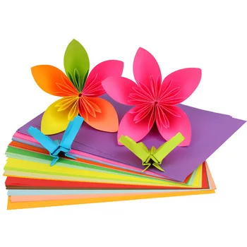 

100pcs/lot A4 Colorful Kraft Paper DIY Handmade Card Making Craft Paper High Quality Copy Paper Thick Paperboard Cardboard