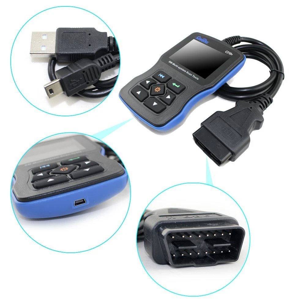 Creator C310 + OBD2 считыватель кодов Профессиональный диагностический инструмент