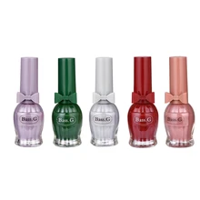 13 мл бутылка для вина водная основа отклеивать лак для ногтей запах слабый аромат лак чистые сладкие долговечные цвета эмалированная краска